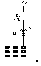 LED for boost pedal